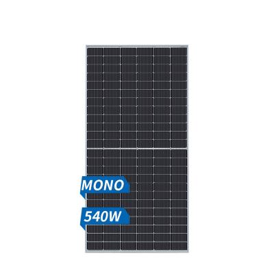 China Solar Panel 540W 450W Grid Tie System Durable Half Module Solar Cells 25 Years Warranty Long Life Cycle TUV Certification for sale