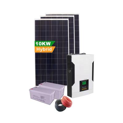 China Complete Home Solar System 1KW 3KW 5KW 10KW Off Grid Solar Power System Home With Solar Panel Solar Battery Storage for sale