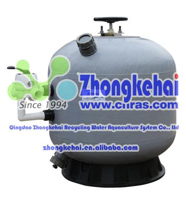 China Rapid Food Grade PP Aquaculture Sand Filter Cylinder for sale