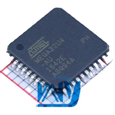 China Original IC ATMEGA32U4-AU TQFP44 100%New 8-Bit Microcontroller Microcontroller IC with 16/32K Bytes of ISP Flash and USB Controller for sale