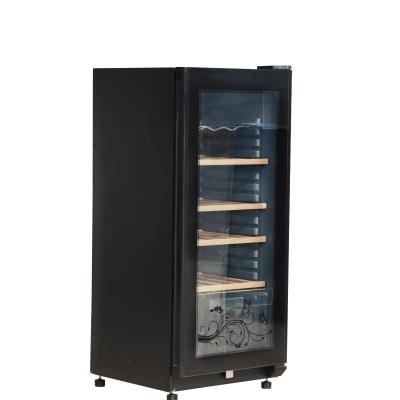 China Simple Cooler High Quality Outdoor Kitchen Direct Selling Mini Red Wine Built In Wine Bottle Refrigerator for sale