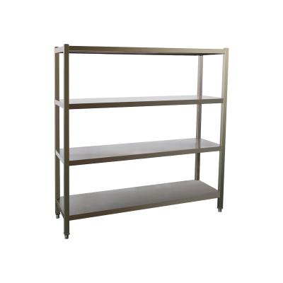 China Custom Kitchen Storage Rack Stainless Steel Metal Corrosion Protection Commercial Shelf Rack for sale