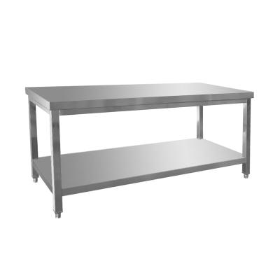 China Corrosion protection custom stainless steel kitchen tables sizes work table prices anti-corrosion different stainless steelBest of work table prices for sale