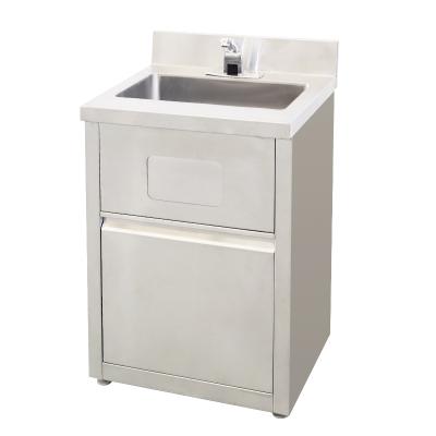 China With Mounted Customized Stainless Steel Hand Wash Sink Induction Portable Basin Faucet for sale