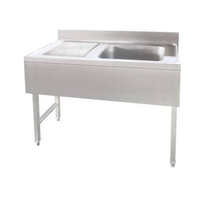 China With Faucet Well Rated Polished 304 Stainless Steel Kitchen Sink Easy Cleaning Sink for sale