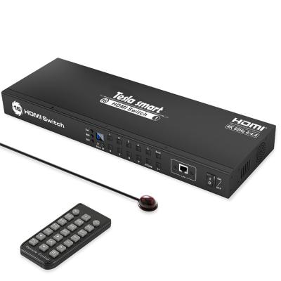 China Metal Home Audio New Product IR 16x1 HDMI Video Remote Control Switch 4K@60Hz for sale