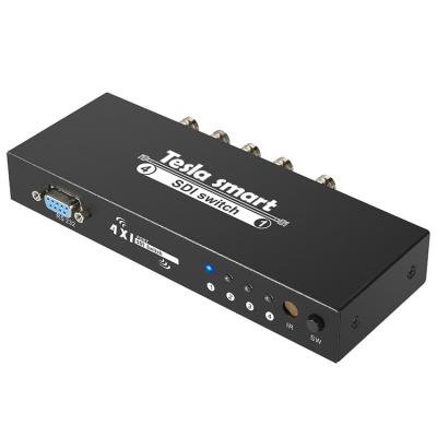 China Switch 100m HD-SDI 4x1 3G IDS HDMI Video Converter Repeater 4 Port Transmission Over RG-59 Cable for sale