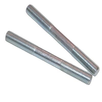 China Hot Selling DIN Standard Mild Steel Double Screw Double End Screw Bolt Thread Stud Made in China for sale