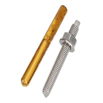 China Steel Yellow Galvanized Chemical Anchor Bolt for sale