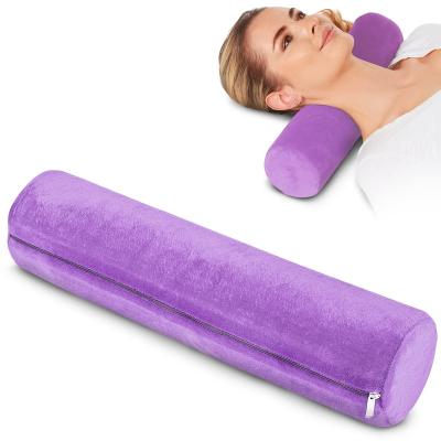 China 17 x 4 x 4 Inch Multifunctional Pillow Anti-Static Memory Foam Pillow for Supporting Sleeping Neck Pillow for sale