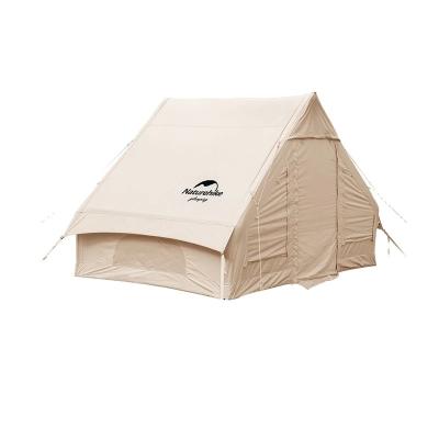 China Tube Type Tent Stake High Quality Fashionable Cheap Cotton Inflating Large Area Waterproof Portable Tent For Camping for sale