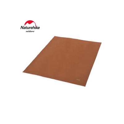 China Mat Ultralight Beach Blanket All Cotton Brown Picnic Blanket Washable Comfortable Canvas Portable White Camping Mat for sale