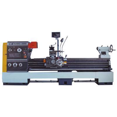 China Horizontal Bed Lathe Space Precision Lathe Machinery Repair Shops CS6266C Manual Metal Lathe Machine Torno for sale