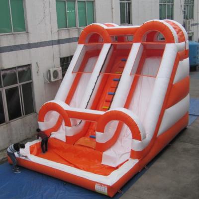 China Double Lane Manufacturer Factory Entertainment Bouncer Commercial Inflatable Slide Outdoor Inflatable Slide Slide for sale