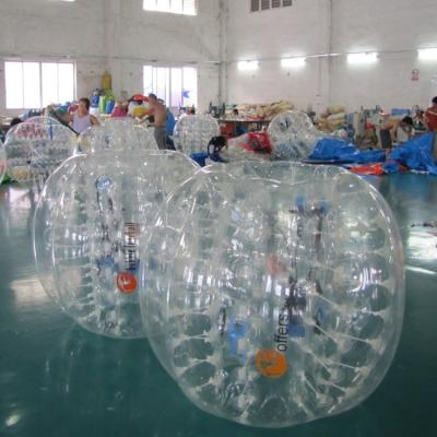 China Inflatable Toy Zorb Ball Inflatable Bumper Ball / Human Knocker Bubble Soccer Balls for sale