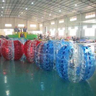 China Large PVC TPU Inflatable Body PVC TPU Inflatable Antistress Toy Zorb Antistress Football Anti Bouncing Bubble Bumperball Stressball Bouncy Balls Toys for sale