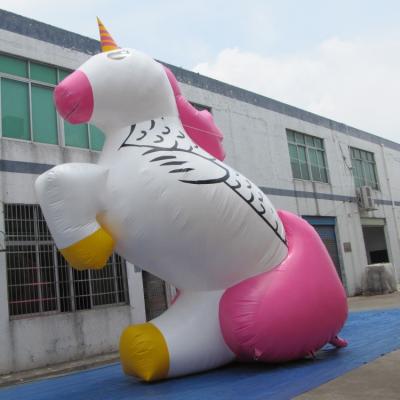 China Promotion Activity Customized Giant Inflatable Unicorn For Advertising for sale