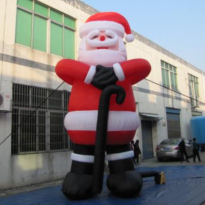 China Promotion Activity Inflatable Christmas Santa Claus Outdoor Decorations for sale