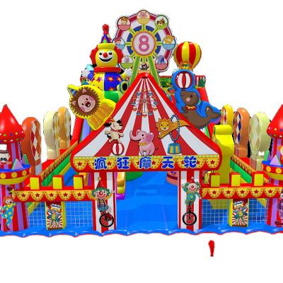 China Combination Castle of Juegos Inflables Gigantes Grandes Para Adultos Tobogan de PVC Jumping Durable Inflatable Bouncer Castle for Wedding for sale