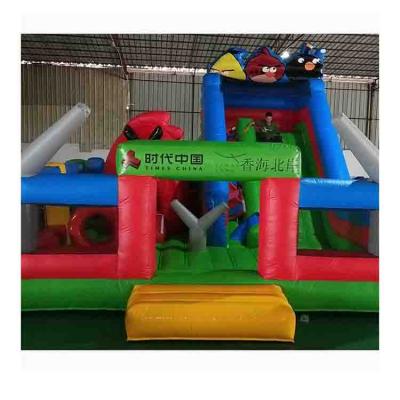 China 'es Mesh Fabric Inflatable Kids Bounce Playhouse Jumping PVC Bouncy Castle for sale