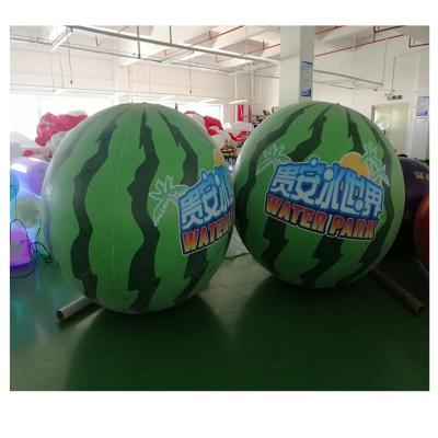 China Custom Toy Low Price New Design Watermelon Advertising Logo Inflatable Ball Inflatable Ball for sale