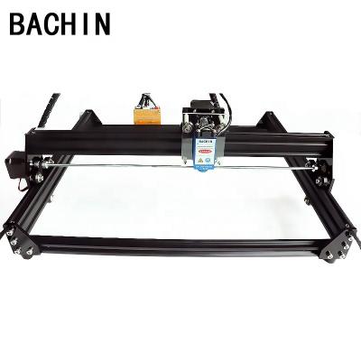 China Hot Sale BACHIN Air Cooled Laser Engraving Machine Lazer Engraver Printer for Stainless Steel Wood Leather DIY Cutting for sale