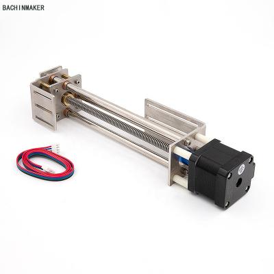 China Hot Sale T8-Z150 150mm Linear Cheap Stepper Motor BACHINMAKER Machinery Repair Shops Slide Runner Drive Stepper Motor Slider for sale