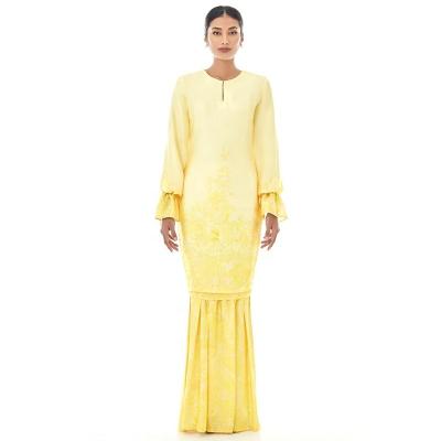 China Hot Selling Baju Kurung Design Fashion Baju Kurung Kaftan Abaya Dress Malaysia Casual Floral Modern Islamic Style Clothing Hot Sale Baju Melayu for sale