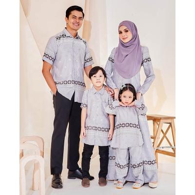 China 2022 Muslim Children Abaya Lace Casual Modern Sweet Design Baju Kurung Hotsale Lovely Plus Size Child Wear Fashion Malaysia Girls Baju Kebaya Costume for sale