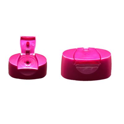 China Non Spill 28mm Shampoo Plastic Flip Top Cap For Housing for sale