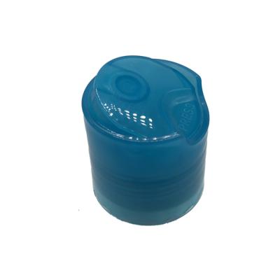 China Non Spill Yuyao 24/410 Plastic Top Cap And Disc Bottle For Cosmetics for sale