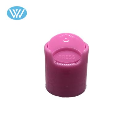 China Non Cheap Flip 20/410 Plastic Disc Top Cap For Bottle for sale