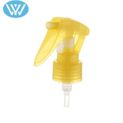 China Customized Bottle Color 24 Trigger 410 Mini Plastic Sprayers For Cleaning for sale