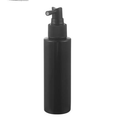 China Personal Care 100ml Liquid Medicine Pet Bottle With 24/410 Nasal Sprayer for sale