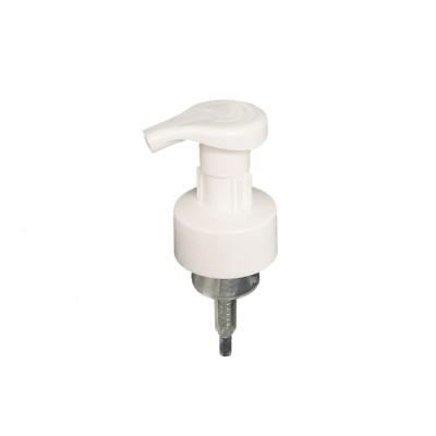 China Non spill 43mm clsoure height soap foam pump with clip for shampoo for sale