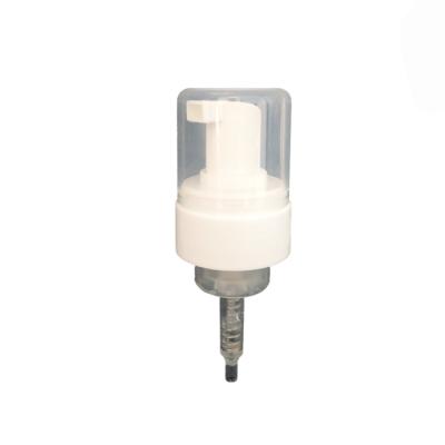 China Non Spill 42mm Plastic Foam Pump With PP Cap for sale