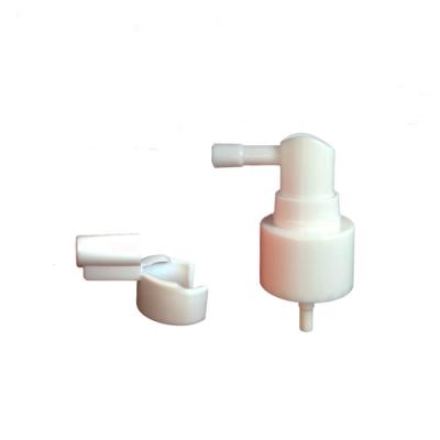 China Flip Not Long To Nozzle 24/410 Nasal Mist Sprayer With White Cap for sale