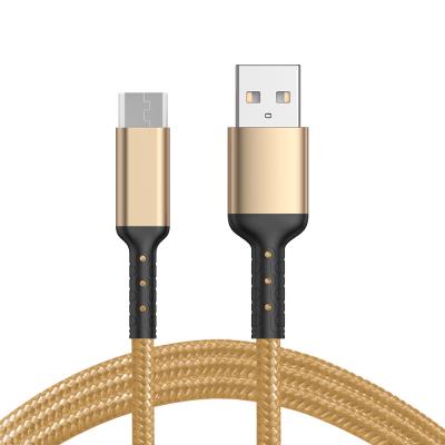 China Cell Phone Types New Sale Products Data Cable Strongest Durable USB Nylon Braided Cable for sale