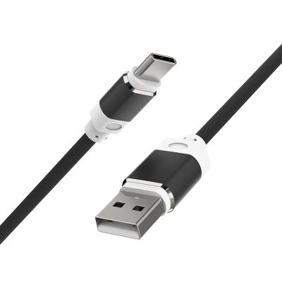 China MP3/MP4 Player Wholesales OEM Type C Cable Fast Charging Aluminum Alloy USB A to C Softly But Durable USB Band Cable For Mobile Device Charging for sale