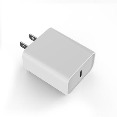 China Cell Phone USB Type-C Wall Charger with PD 18w for sale