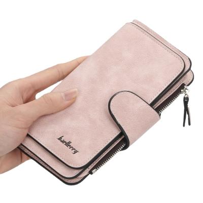 China Waterproof Multi-Function Multi-Card Zipper Mobile Phone Long Zero Ladies Wallet for sale