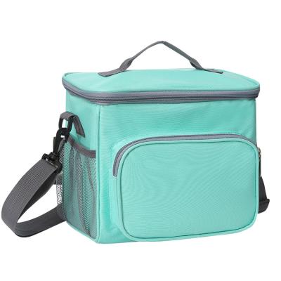 China Large Waterproof Picnic Cooler Bag Adjustable Shoulder Strap Insulated Lunch Bag 12L Lunch Bag For Men And Women for sale