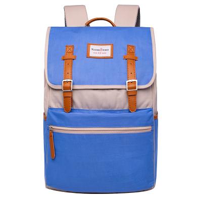 China Polyester Waterproof Laptop Bag Men's Business Travel Notebook Backpack for sale