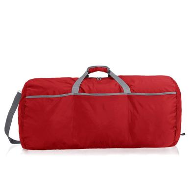 China New Fashion Super Large Travel Clothes Cylindrical Portable Simple Storage Bag Large Capacity Shoulder Luggage Storage Bag for sale