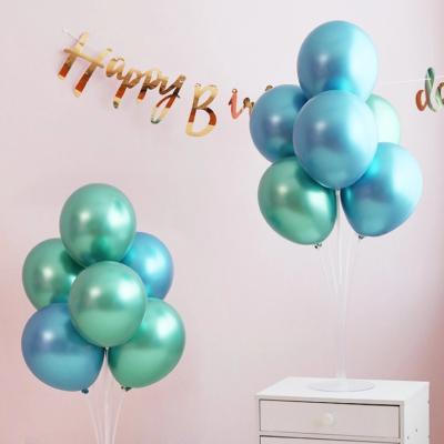 China Gift Toy Metallic Colorful Latex Balloons Happy Birthday Balloons for sale