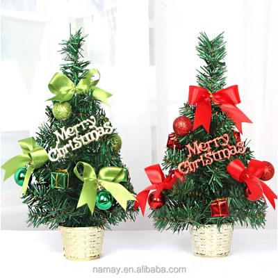 China Lovely Christmas Decoration Desktop Table Top Mini Christmas Tree for sale