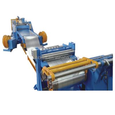 China Construction worksÂ   Automatic Metal High Speed ​​Steel Coil Machine Slitting Coil Feed Flight Shearing Unwinding Production Line for sale