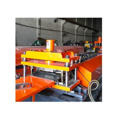 China Construction worksÂ   High Performance Warehouse Shelf Rack Panel Roll Forming Machine for sale