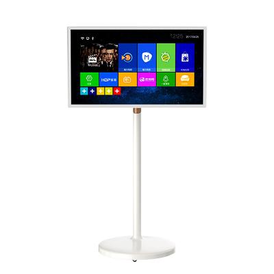 China VETO 21.5 24 27 Inch Custom sizes HD standbyme portable tv 5H/9H Long Battery LCD Android Display for sale