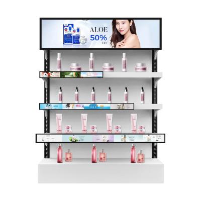 China VETO Indoor Custom Wide stretched bar Advertising Monitor 29 35 37 inch bar lcd panel scherm voor supermarkt Te koop